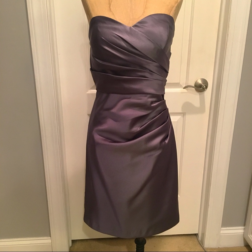 6 - Bill Levkoff gray dress